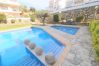 Apartamento en Rosas / Roses - Jardins III B 2 - Piso con vista al mar y piscina