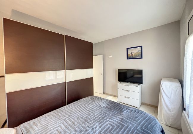 Apartamento en Rosas / Roses - Lisboa 4P61 - Piso piscina comunitaria/Pequeña vis