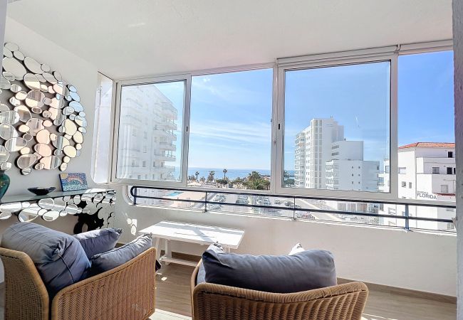 Apartamento en Rosas / Roses - Gran Canal - Apartamento visto al mar, 50 M de la