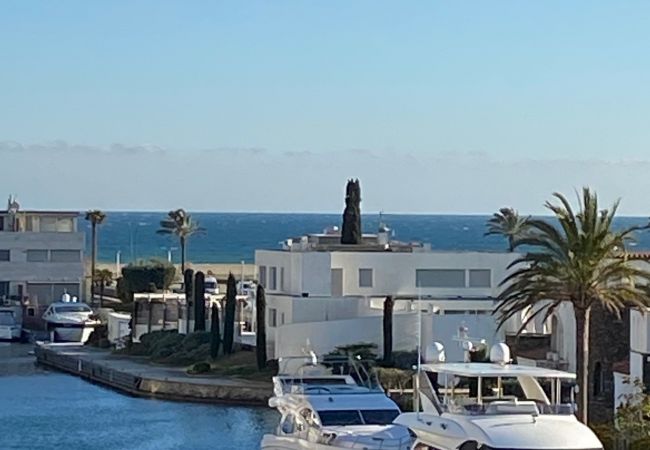  in Empuriabrava - CAVALL DE MAR - Piso, vista al puerto