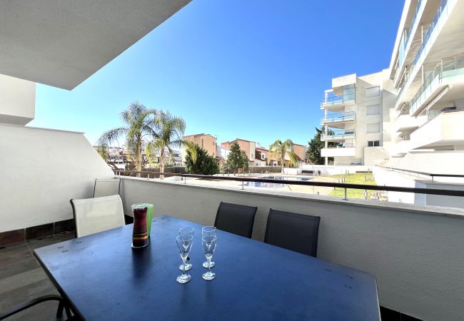 Apartament en Rosas / Roses - AQUAMARINA 011 - Piso con piscina