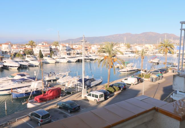 Apartament en Empuriabrava - CAVALL DE MAR - Piso, vista al puerto