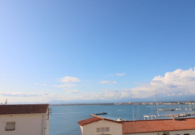 Apartament en Rosas / Roses - Les  Roques, Apartamento vista al mar