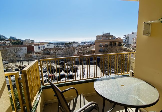 Apartament en Rosas / Roses - Sant Joan 3-4 Piso, vista al mar, cerca Playa, cén