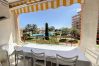 Apartament en Rosas / Roses - Isla de Roses1-24 Piso vista al mar, piscina y cer