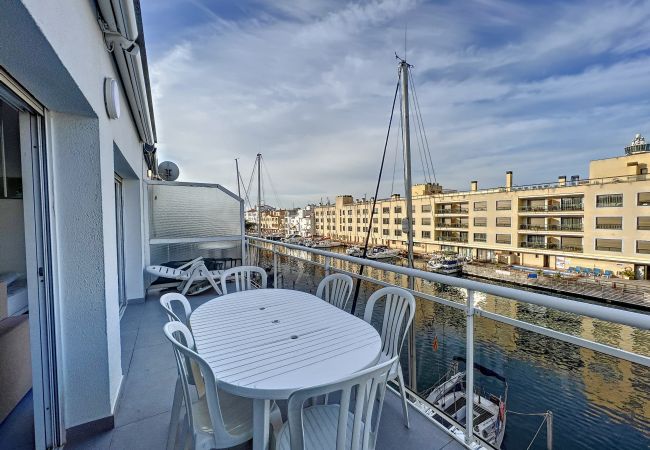 Apartament en Empuriabrava - Port Moxo 78 -22 - Piso vista Canal