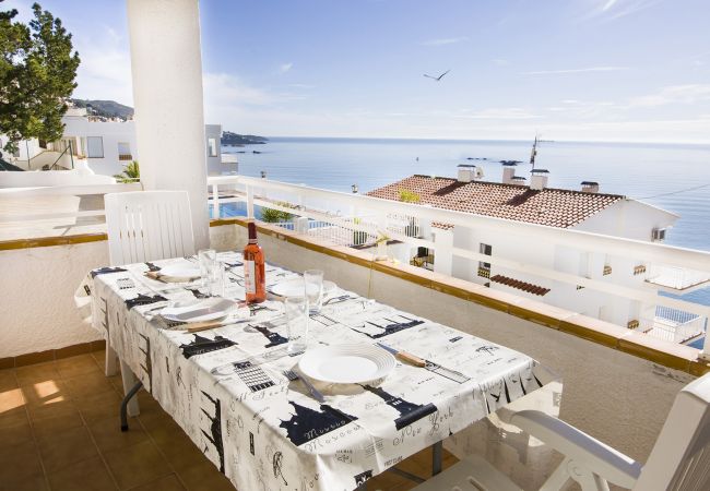 Apartament en Rosas / Roses - Ariadna - Piso, Vista al mar y Piscina Comunitaria