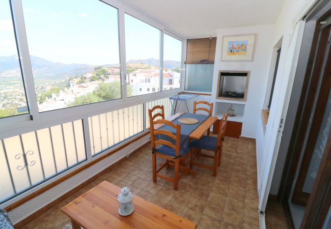 Apartament en Rosas / Roses - Jardins III B 2 - Piso con vista al mar y piscina