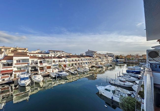 Apartament en Empuriabrava - Porto Fino - Apartamento vista al canal reformado