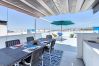 Apartament en Rosas / Roses - B.Marina 410 - Atico un dormitorio vista canal