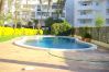 Appartement à Rosas / Roses - R. Marine I  Garbi  2-2 / Piso con piscina