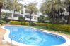 Appartement à Rosas / Roses - R. Marine I  Garbi  2-2 / Piso con piscina