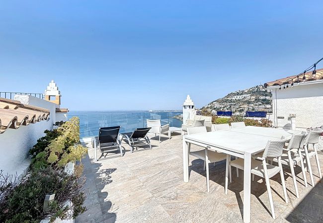 Maison à Rosas / Roses - ROSALES – Casa vistas al mar y piscina comunitari