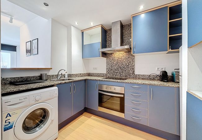 Appartement à Rosas / Roses - R. MARINE II 139 – Piso vista al canal y piscina
