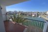 Apartment in Empuriabrava - Port Alegre 23 - Piso con un balcon grande y vista