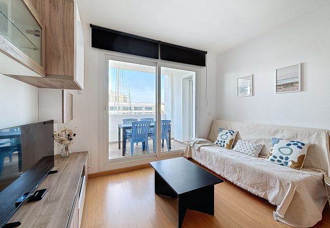 Apartment in Rosas / Roses - R. MARINE II 139 – Piso vista al canal y piscina