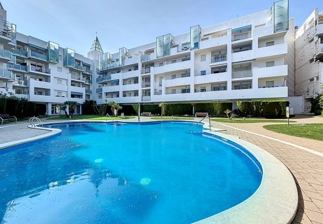 Apartment in Rosas / Roses - R. MARINE II 139 – Piso vista al canal y piscina