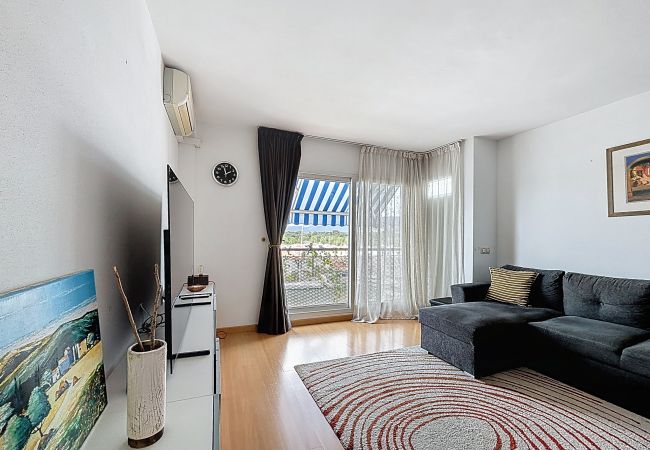 Apartment in Rosas / Roses - B.Marina 410 - Atico un dormitorio vista canal