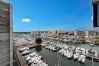 Apartment in Rosas / Roses - B.Marina 410 - Atico un dormitorio vista canal
