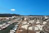 Apartment in Rosas / Roses - B.Marina 410 - Atico un dormitorio vista canal