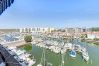 Apartment in Rosas / Roses - B.Marina 410 - Atico un dormitorio vista canal