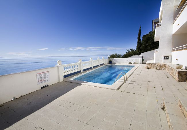 Ferienwohnung in Rosas / Roses - Ariadna - Piso, Vista al mar y Piscina Comunitaria